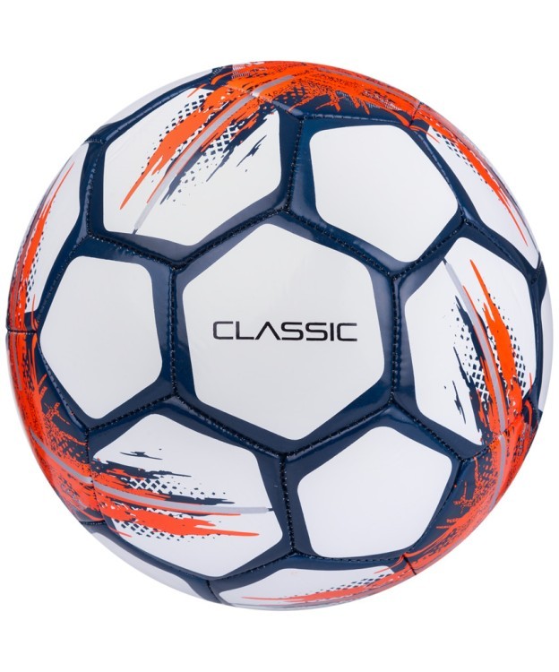 Мяч футбольный Classic №5 белый/черный/красный (806922)