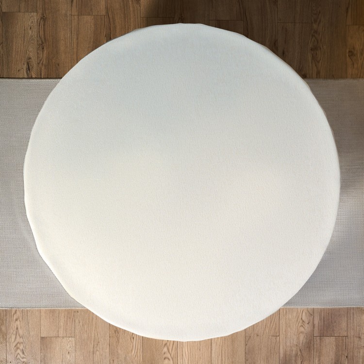 Скатерть  d190 cm круглая, "феерия. золото", цвет: бежевый, tm lefard, полиэстер 100% Lefard (986-003-25)