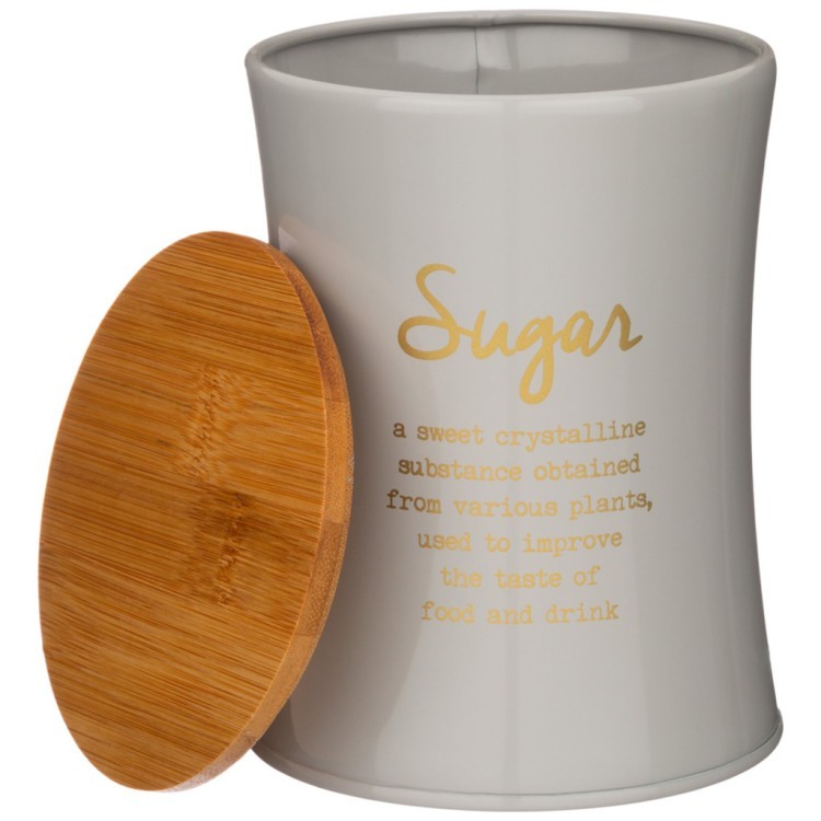 Емкость для сыпучих продуктов agness "тюдор" "сахар" 1,1 л диаметр=11 см высота=14 см Agness (790-256)