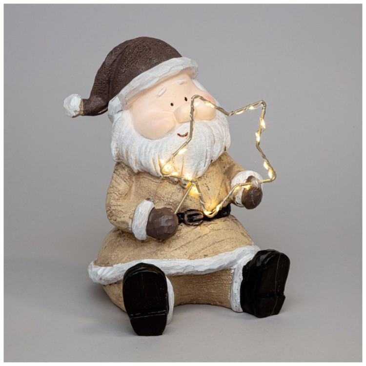 Фигурка "дед мороз" с led-подсветкой 15,5*16,5*21,3 см Lefard (248-176) Фигурка "дед мороз" с led-подсветкой 15,5*16,5*21,3 см Lefard (248-176)