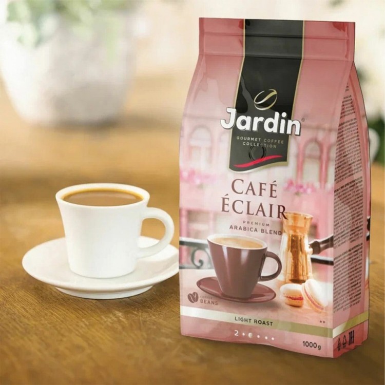 Кофе в зернах JARDIN Cafe Eclair 1 кг 1628-06 622347 (1) (91213)