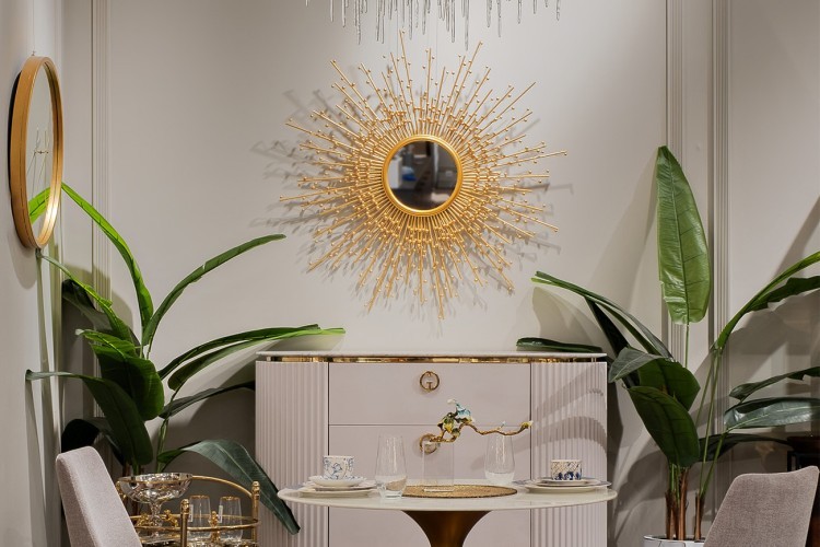 Зеркало декоративное d101см (TT-00001366)