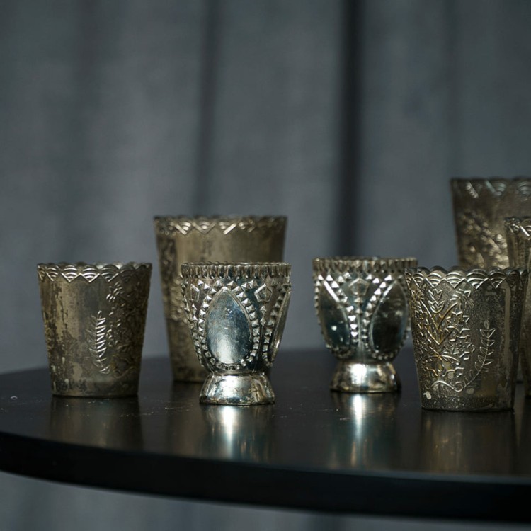 Подсвечник Ksa/5463, 13, стекло, silver burn, ROOMERS FURNITURE Подсвечник Ksa/5463, 13, стекло, silver burn, ROOMERS FURNITURE
