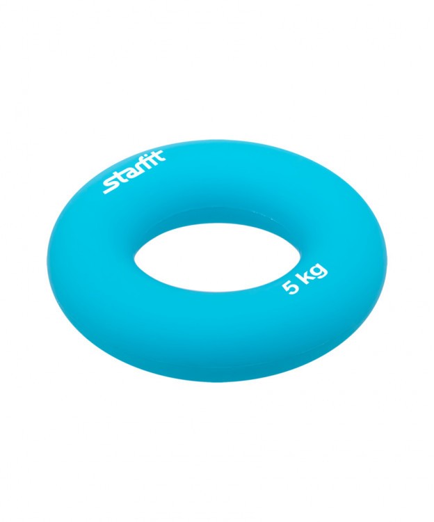 Эспандер кистевой ES-403 "Кольцо", диаметр 7 см, 5 кг, голубой (625489)
