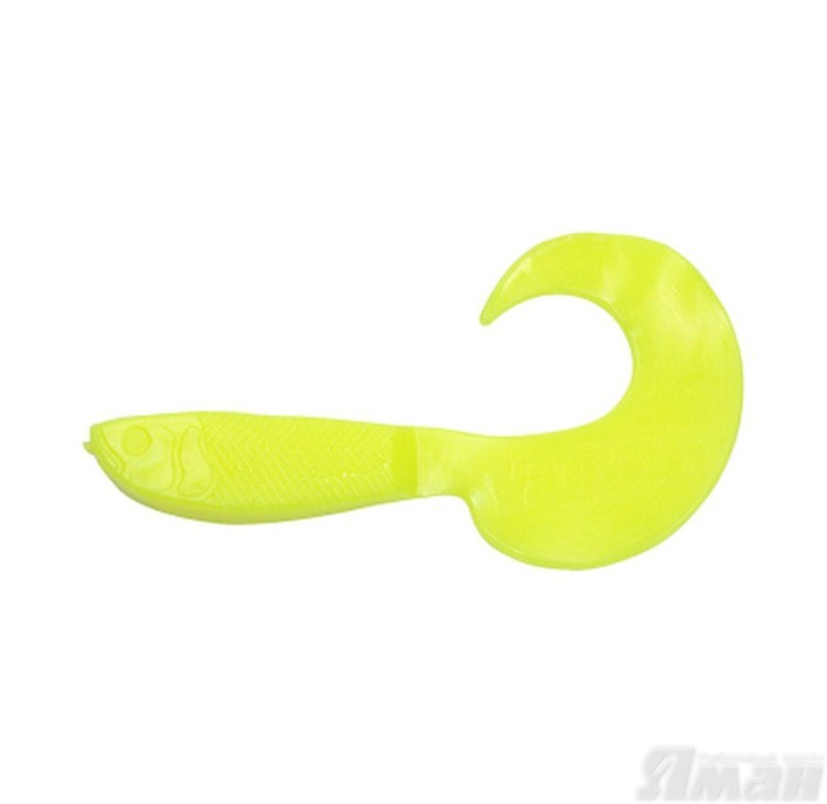 Твистер Yaman Mermaid Tail, 5" цвет 02 - Chartreuse, 5 шт Y-MT5-02 (70619)