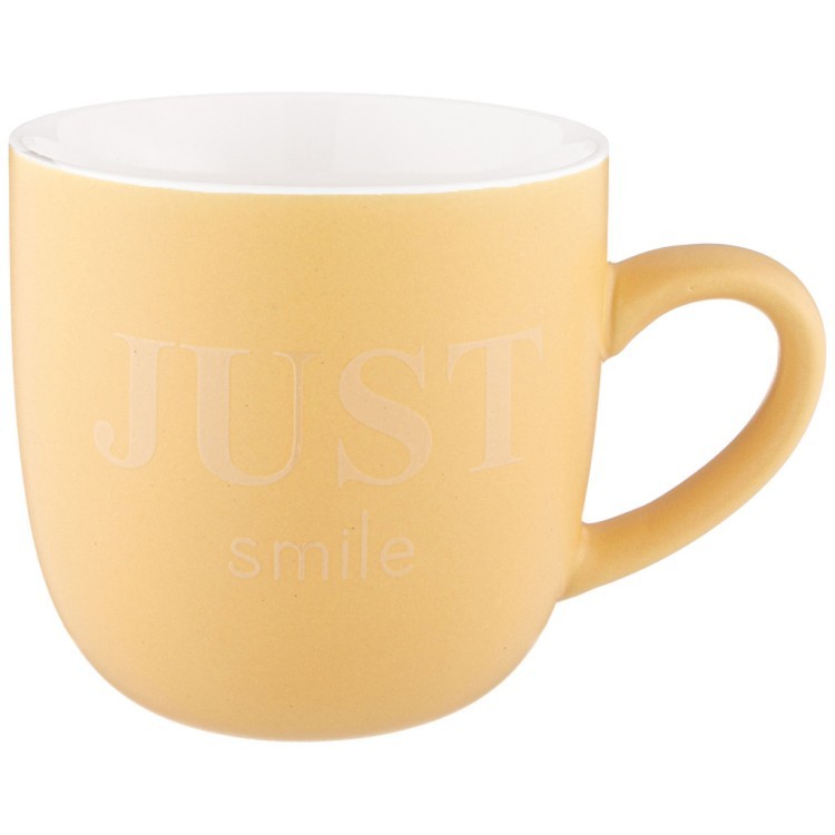 Кружка "just smile" 410 мл Lefard (260-952)