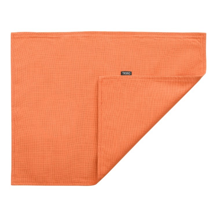 Салфетка под приборы оранжевого цвета из хлопка russian north, 35х45 см (65859)