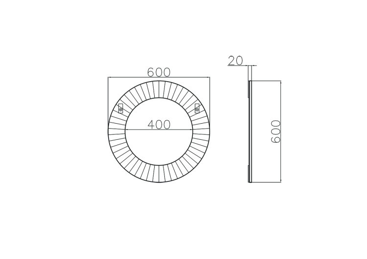 Зеркало d60 см (TT-00001699)
