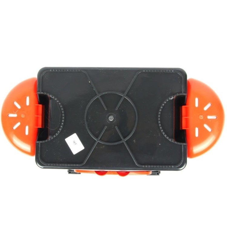 Ящик для зимней рыбалки Helios FishBox двухсекционный 10л оранжевый (70113)