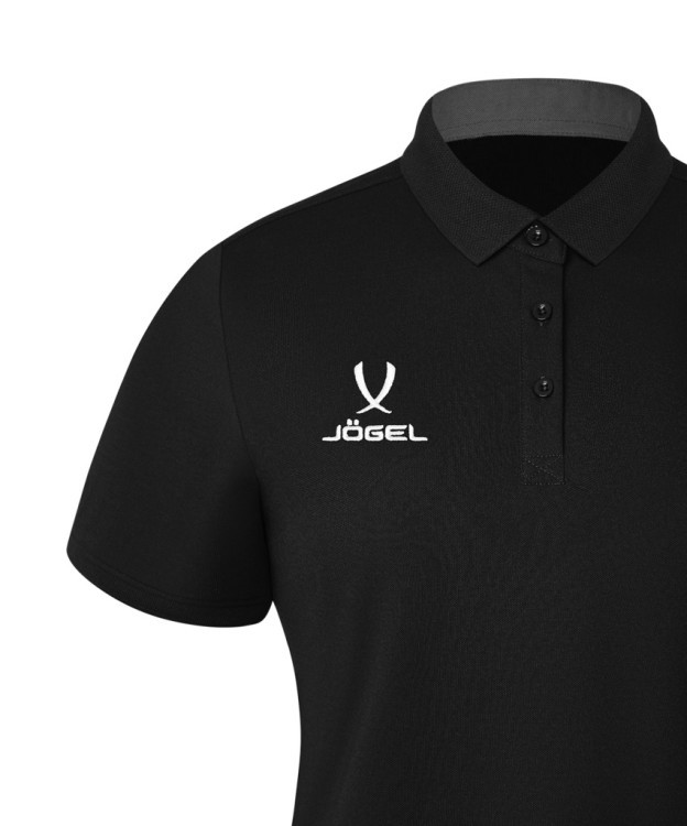 Поло женское JÖGEL PREMIER PerFormDRY CVC Polo W, черный (2123106)