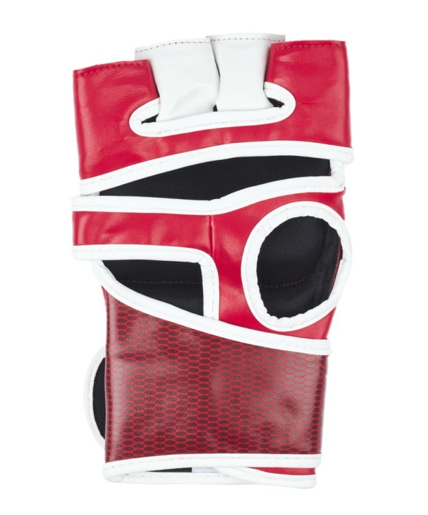 Перчатки для MMA EAGLE, ПУ, красный, L (1743555)