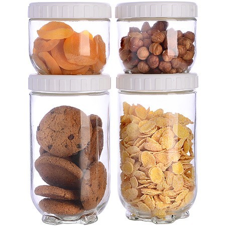 Набор из 4 банок для сыпучих Lovwish Mayer&Boch (31205)