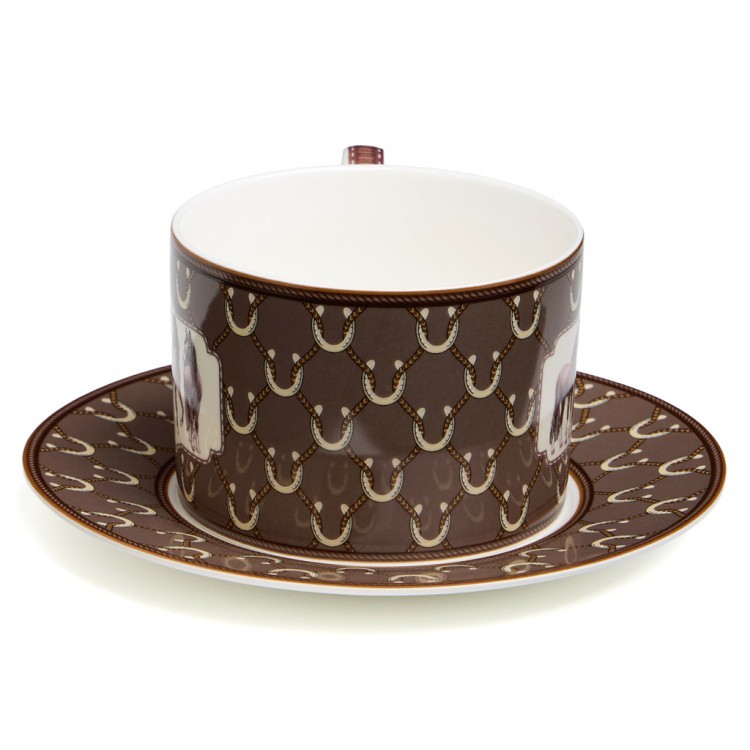 Чайный набор lefard "horse club" на 4 пер. 8 пр. 300 мл Lefard (590-729)