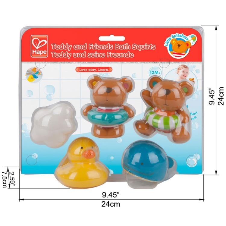 Игрушки для купания Тедди и его друзья (E0201_HP)