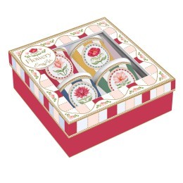 Набор кофейных чашек flowery, 100 мл, 4 шт. (80335)