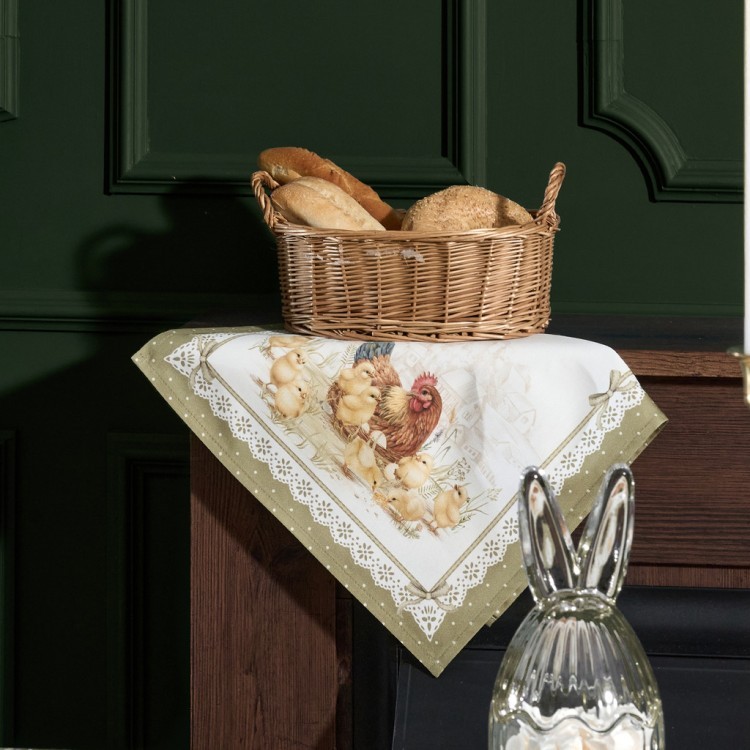 Набор полотенец 2 шт "золотая курочка" 40х60см, 100% хлопок, твил Lefard (850-767-61)