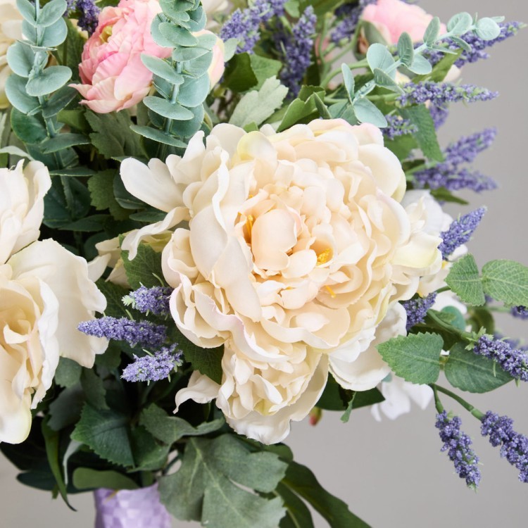 Цветочная композиция "ливадия" ширина 42 см*высота 47 см- без упаковки Текстильный Мир (23-2469)