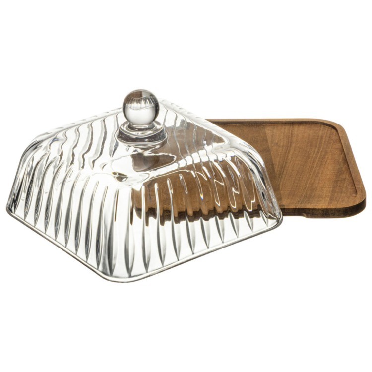 Блюдо для сервировки "nature" с крышкой 19*17*11 см Lefard (691-167)