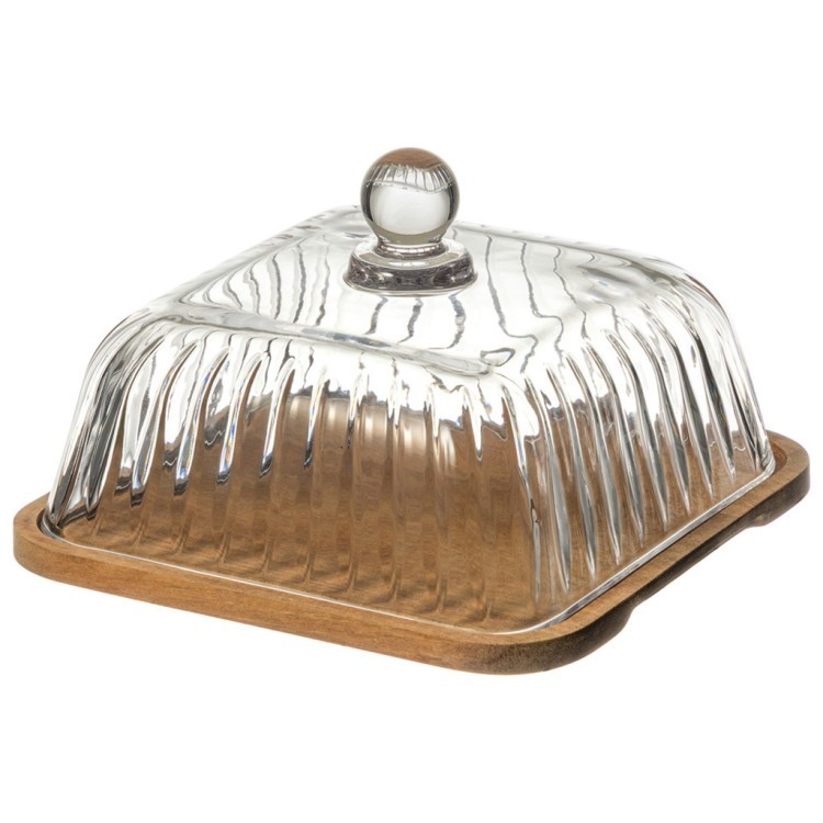 Блюдо для сервировки "nature" с крышкой 19*17*11 см Lefard (691-167)