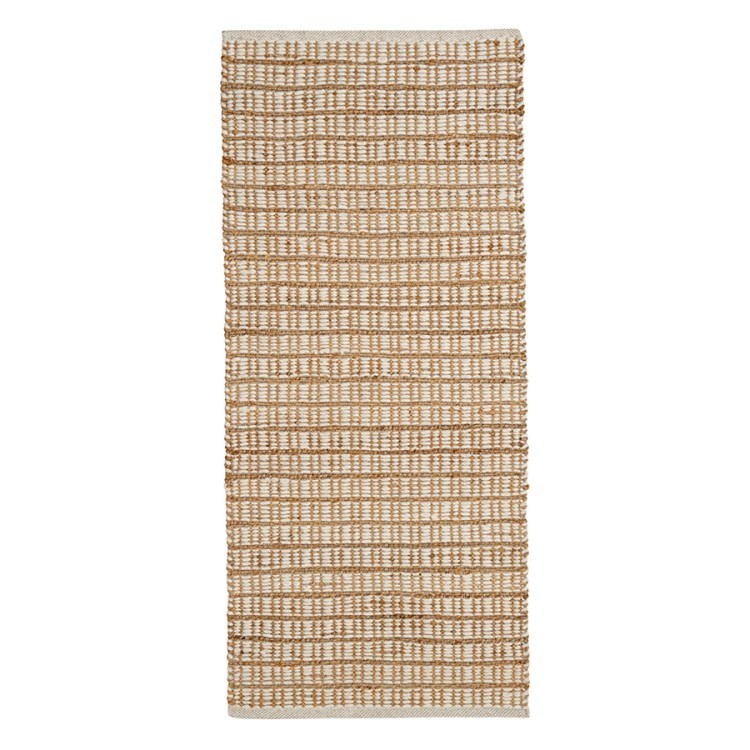 Ковер из джута и шерсти mahanadi из коллекции ethnic, 70x160 см (80242)