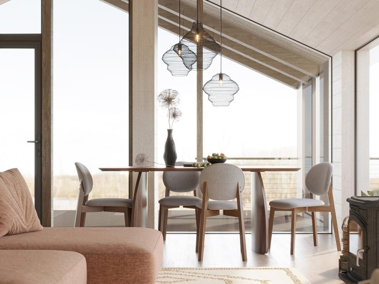 Светильник подвесной vinger, D45х50 см, темно-серый (76210)