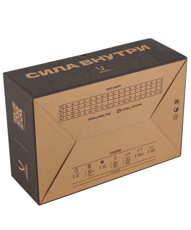 Бутсы зальные JOGEL RAPTOR IN White/beige (2118349)