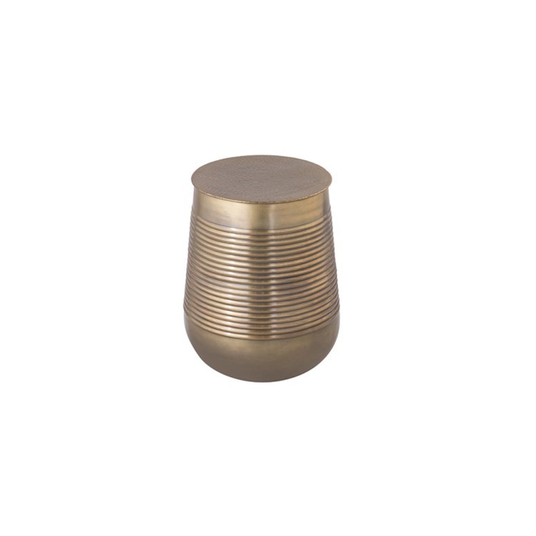 Стол приставной 24767-46, 32, металл, brass antique, ROOMERS FURNITURE