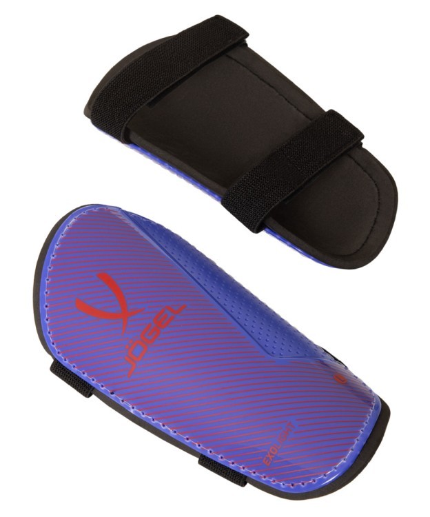 Щитки футбольные JOGEL JA-201, синий (2111739)