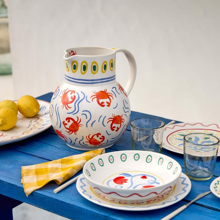 Тарелка NAP231-TUL(NAP231-05924G), 22,9 см, керамика, Tulip, Costa Nova