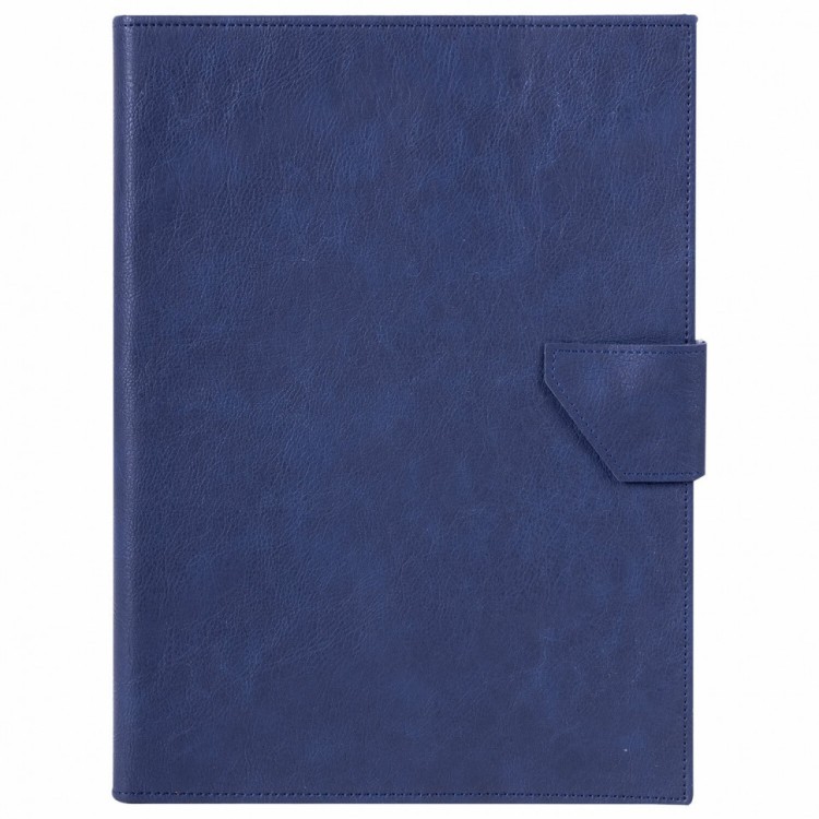 Папка-органайзер семейная для 4-х к-тов документов формат А4 экокожа синяя Brauberg 238206 (1) (89723)