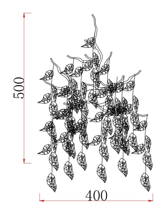 Бра h.45см, металл цвет золото (TT-00012989)
