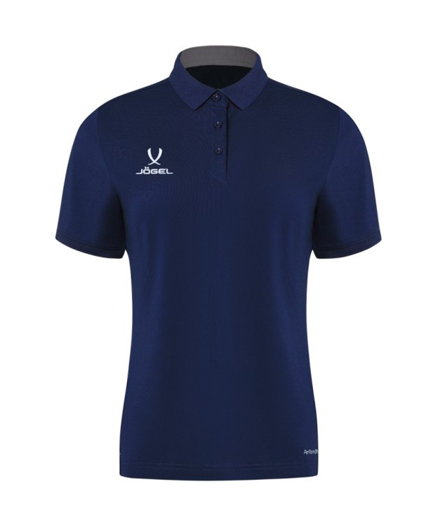 Поло женское JÖGEL PREMIER PerFormDRY CVC Polo W, темно-синий (2123114)