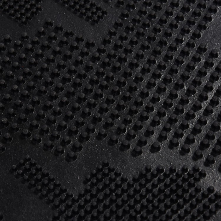 Коврик резиновый придверный Vortex Клен 40х60 см черный 22463 (63212)