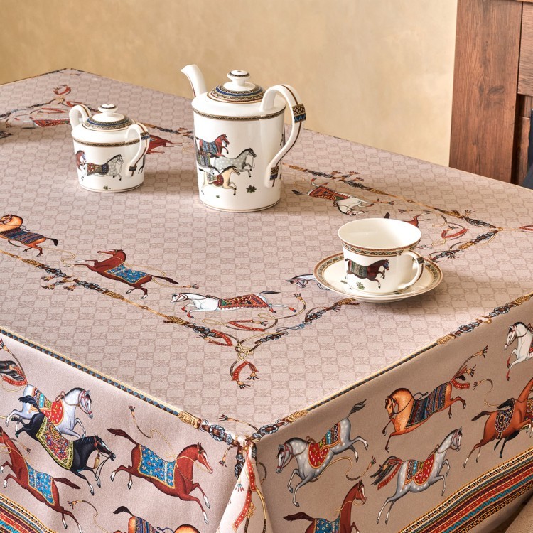 Скатерть "passage" 140х180см ,капучино, 100% хлопок с пропиткой,твил Lefard (850-760-2)