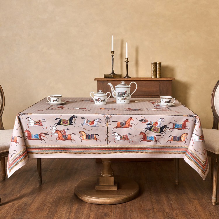 Скатерть "passage" 140х180см ,капучино, 100% хлопок с пропиткой,твил Lefard (850-760-2)