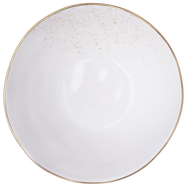 Салатник bronco "gold" 20*9 см 1200 мл Bronco (263-1399)