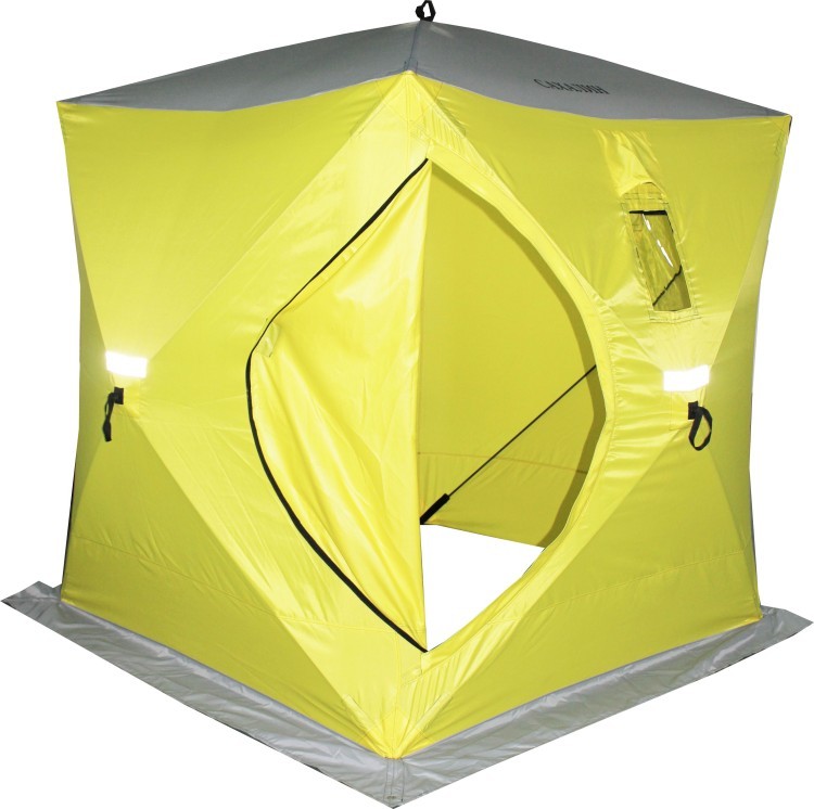 Палатка для зимней рыбалки куб Сахалин 2 (53458)