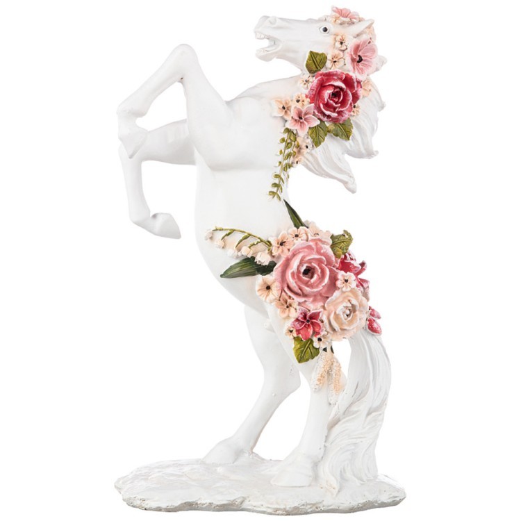 Статуэтка "лошадь" 18*12*28,5 см. коллекция "flower fantasy" Lefard (146-1607)