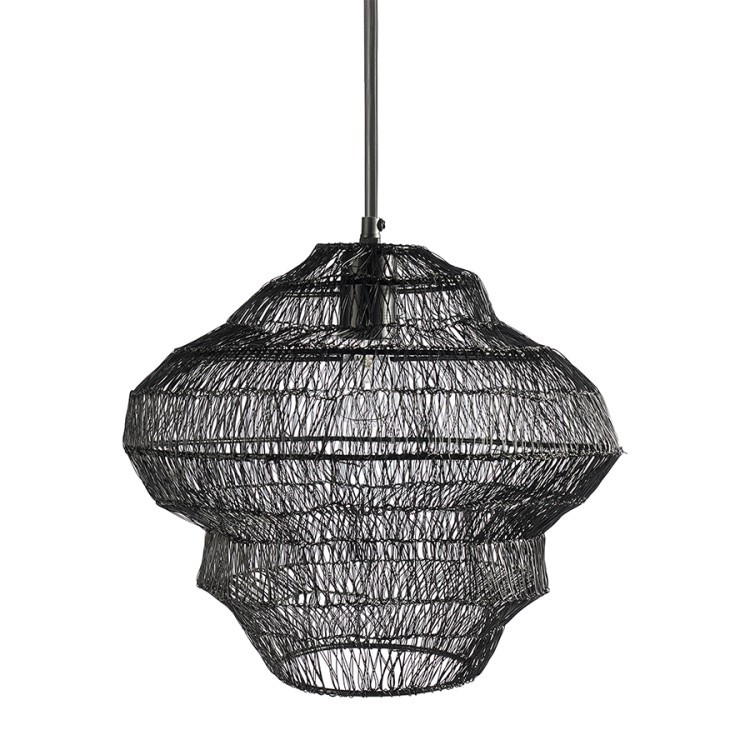 Светильник подвесной vinger, D34х35 см, темно-серый (76206)