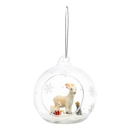 Ёлочная игрушка Козочки из коллекции new year essential, 9см (80990)