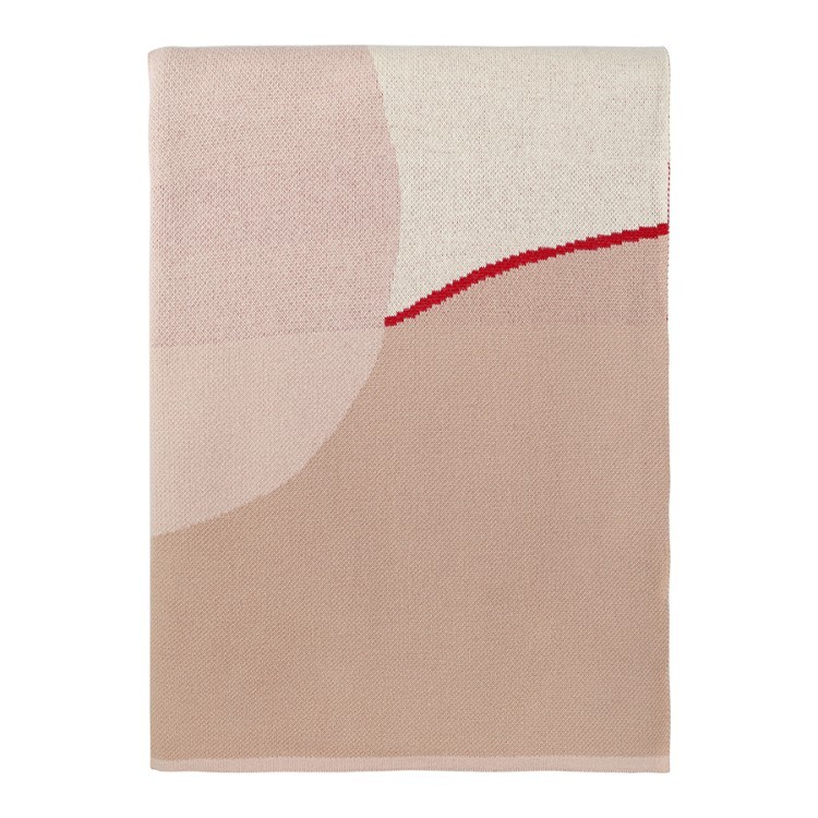 Плед из хлопка с авторским принтом бежевого цвета из коллекции freak fruit, 130х180 см (76784) Плед из хлопка с авторским принтом бежевого цвета из коллекции freak fruit, 130х180 см (76784)