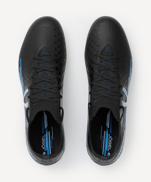 Бутсы футбольные JÖGEL Evofly FG Pro Black/blue (2118466) Бутсы футбольные JÖGEL Evofly FG Pro Black/blue (2118466)