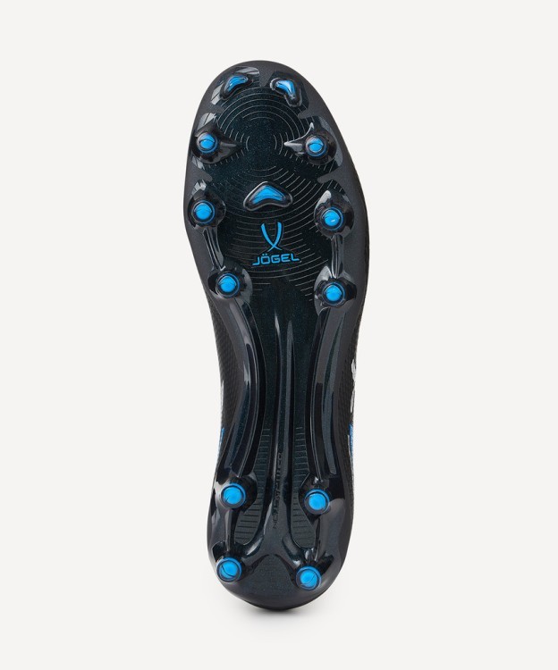 Бутсы футбольные JOGEL Evofly FG Pro Black/blue (2118466)