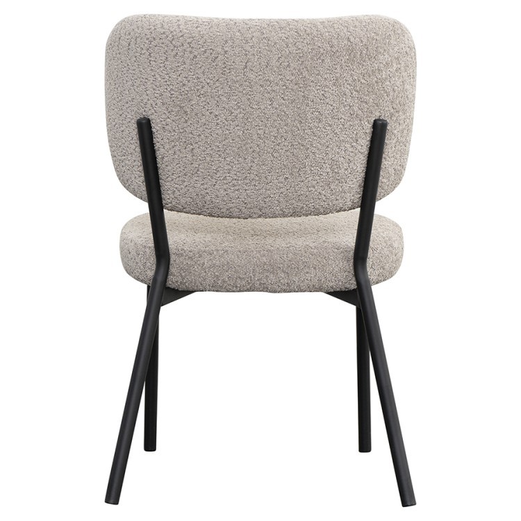 Стул robbi, букле, серо-бежевый (76567)