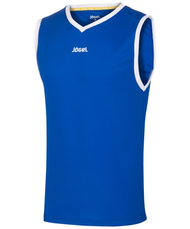Майка баскетбольная JBT-1020-071, синий/белый (430693)
