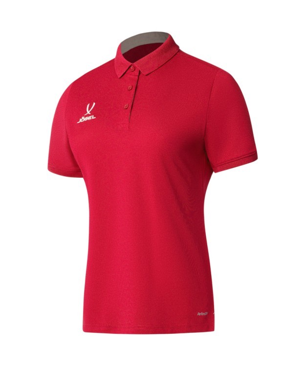 Поло женское JÖGEL PREMIER PerFormDRY CVC Polo W, красный (2123514) Поло женское JÖGEL PREMIER PerFormDRY CVC Polo W, красный (2123514)
