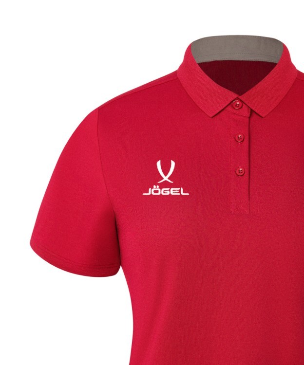 Поло женское JÖGEL PREMIER PerFormDRY CVC Polo W, красный (2123514)