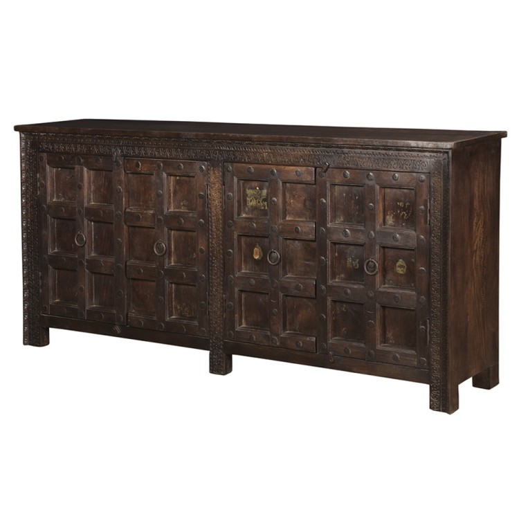 Буфет XIX век, Индия PR45370/2, Массив манго, natural, ROOMERS ANTIQUE