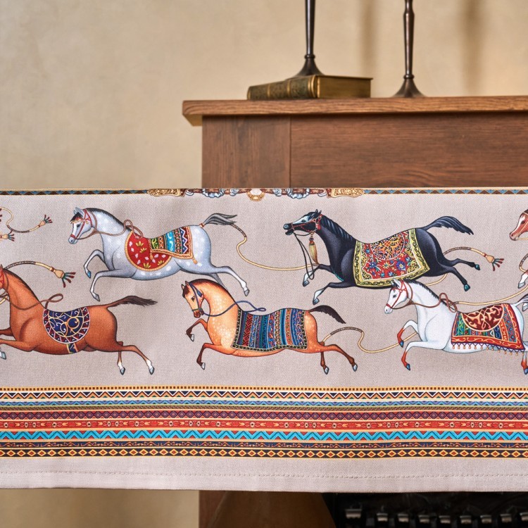 Скатерть "passage" 110х140см ,капучино,100% хлопок с пропиткой,твил Lefard (850-760-20)