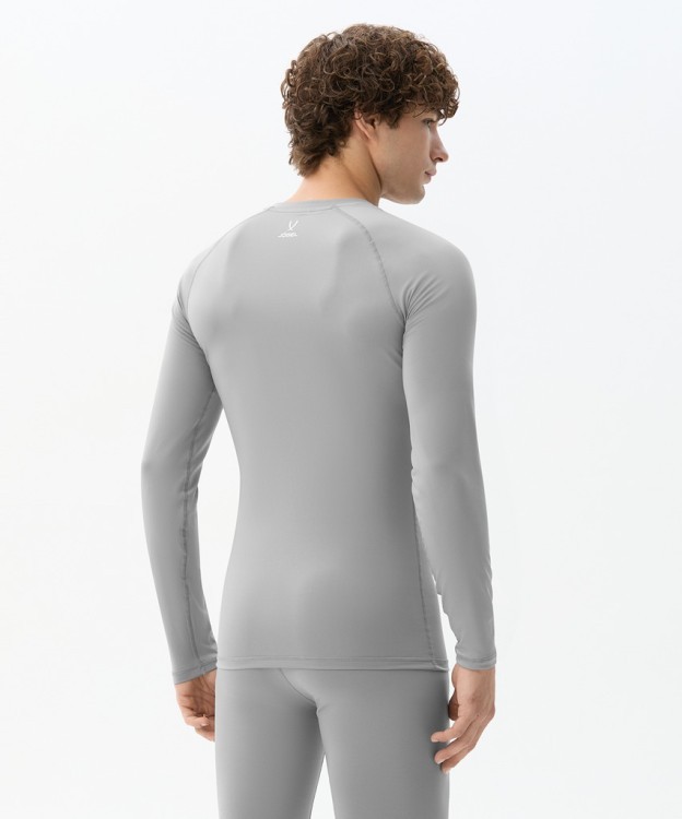 Футболка компрессионная с длинным рукавом JOGEL PerFormDRY Baselayer LS Tee, серый (2117545)